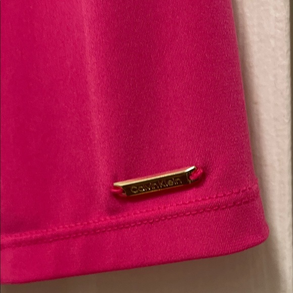 Calvin Klein Magenta Sleeveless Blouse - Picture 4 of 7